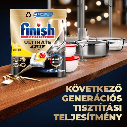 Finish Ultimate Plus Tabletta 72 db Citrom