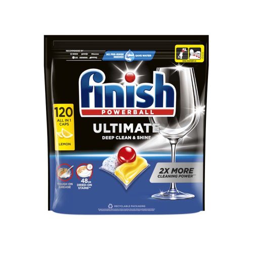 Finish Quantum Tabletta 120 db Citrom